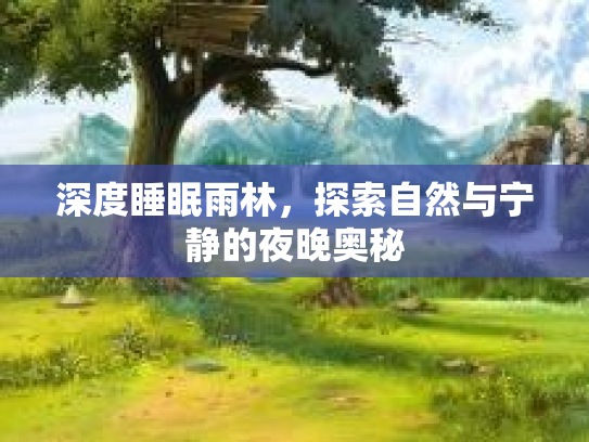 深度睡眠雨林，探索自然与宁静的夜晚奥秘第1张-巧哦健康视界