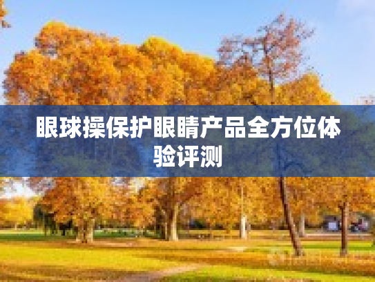 眼球操保护眼睛产品全方位体验评测