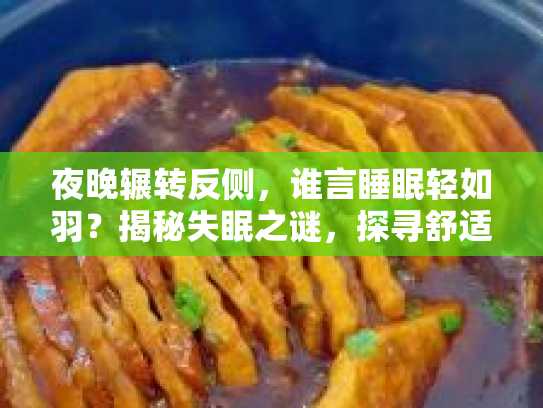 夜晚辗转反侧，谁言睡眠轻如羽？揭秘失眠之谜，探寻舒适入睡之道