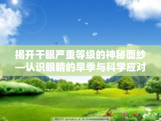 揭开干眼严重等级的神秘面纱—认识眼睛的旱季与科学应对策略