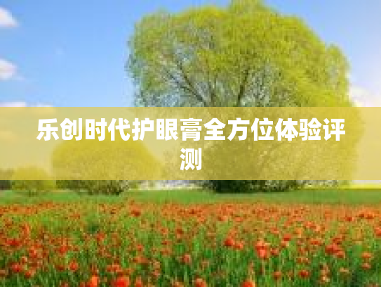 乐创时代护眼膏全方位体验评测