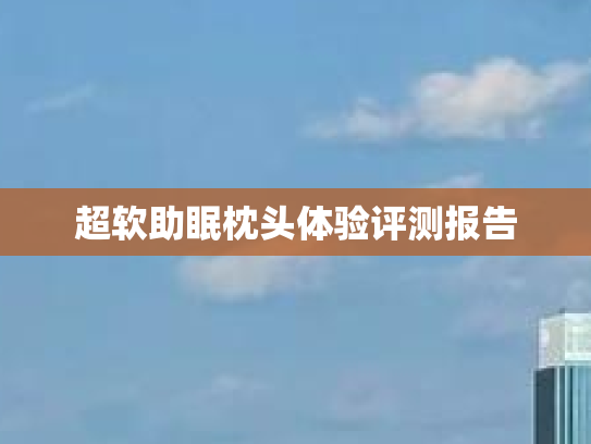 超软助眠枕头体验评测报告 超软助眠枕头体验评测报告
