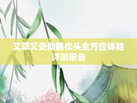 艾草艾灸助眠枕头全方位体验评测报告