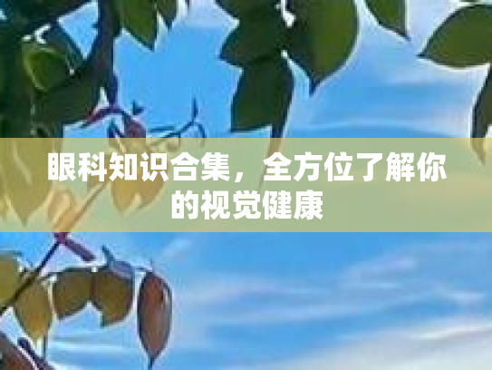 眼科知识合集，全方位了解你的视觉健康