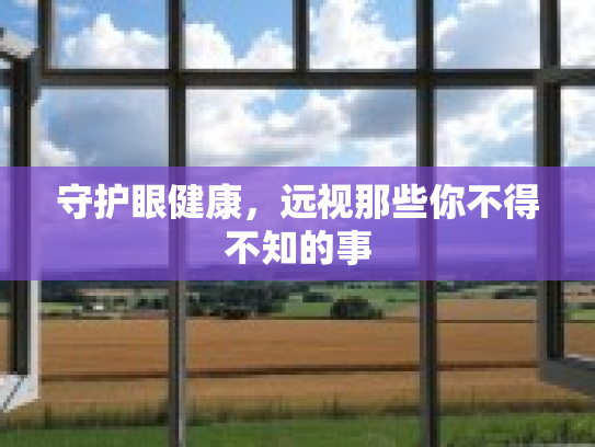 守护眼健康，远视那些你不得不知的事
