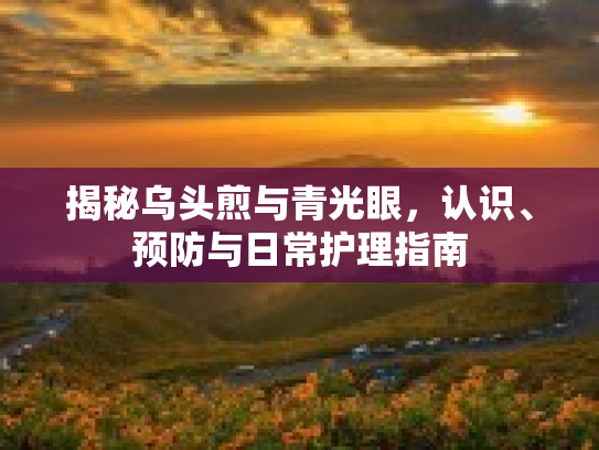 揭秘乌头煎与青光眼，认识、预防与日常护理指南