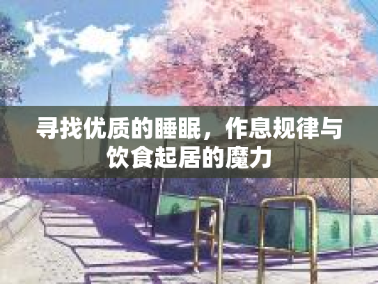 寻找优质的睡眠，作息规律与饮食起居的魔力