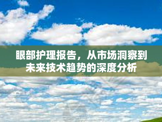 眼部护理报告,从市场洞察到未来技术趋势的深度分析 眼部护理报告,从市场洞察到未来技术趋势的深度分析