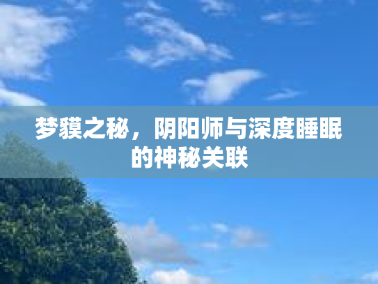 梦貘之秘，阴阳师与深度睡眠的神秘关联