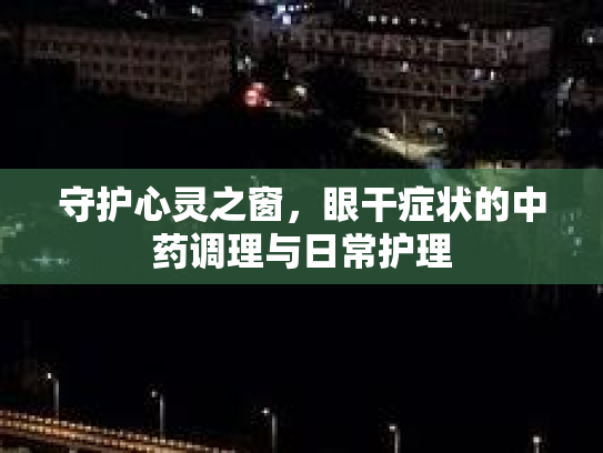 守护心灵之窗,眼干症状的中药调理与日常护理